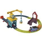 Fisher-Price Vláčkový set s jeřábem a motorovou mašinkou – Zboží Dáma