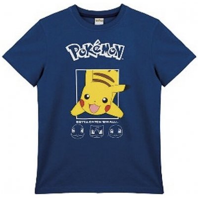 Dětské tričko Pokémon Pikachu modré – Zboží Dáma