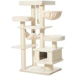 Nobby škrabadlo Vago krémové 79 x 59 x 162 cm – Zboží Dáma