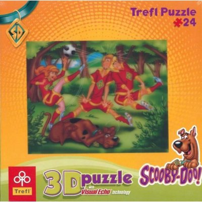 Trefl 3D Scooby Doo Fotbal 24 dílků – Zboží Mobilmania