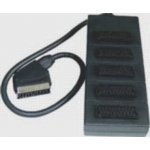 PremiumCord kjsa-06 adapter SCART- 5x SCART 0,5m – Sleviste.cz