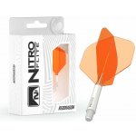 Red Dragon Nitro Flite No2 white & orange short – Zboží Mobilmania