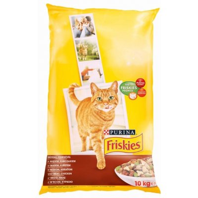 Nestlé Friskies Adult kuře zelenina 10 kg