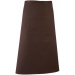 Premier Zástěra Colours PR 158 do pasu dlouhá COT39015814599-brown Hnědá – Hledejceny.cz