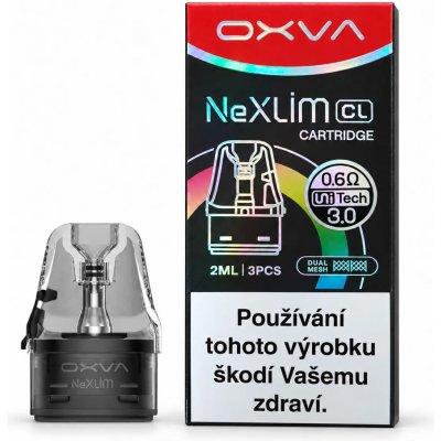 Oxva NEXLIM cartridge 4 ml 1,2 ohm 3 ks – Hledejceny.cz