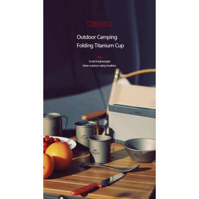 Naturehike titanový hrneček s pokličkou 450ml – Zboží Dáma