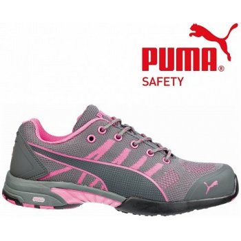 Puma Celerity Knit Pink Low S1 HRO SRC obuv růžová
