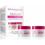 Dermacol Natural výživný denní krém pro suchou až velmi suchou pleť 50 ml + Dermacol Natural výživný noční krém pro suchou až velmi suchou pleť 50 ml kosmetická sada – Hledejceny.cz