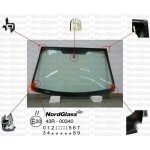 NordGlass Čelní sklo - zelené ASNG 3563AGSVW | Zboží Auto
