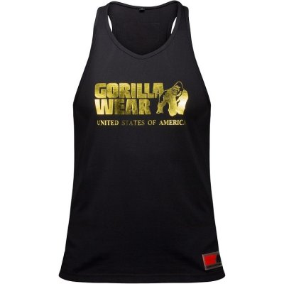 Gorilla Wear pánské tílko Classic Tank Top Gold – Zboží Mobilmania