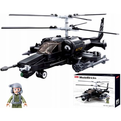 Sluban B0752 Bojový vrtulník – Zboží Mobilmania
