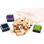 Legler Dřevěná razítka ABECEDA – Zboží Mobilmania