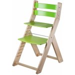 Wood Partner Rostoucí židle Sandy lakovaná / zelená – Zboží Dáma