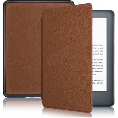 B-Safe Lock 3401 pouzdro pro Amazon Kindle 2022 BSL-AK2-3401 hnědé – Zboží Mobilmania