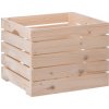 Úložný box ČistéDřevo Dřevěná bedýnka 40 x 30 x 30cm