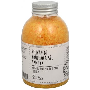 Sefiros Relaxační koupelová sůl Vanilka Original Dead Sea Bath Salt 500 g