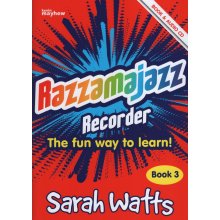Razzamajazz Recorder 3 + CD snadné skladbičky pro zobcovou flétnu a klavír