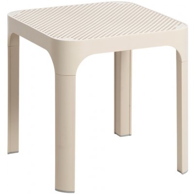 Nardi plastový zahradní stolek Net 40 x 40 cm Béžový – Hledejceny.cz