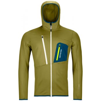 Ortovox merino mikina Fleece Grid Hoody sweet alison