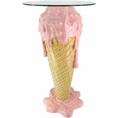 Interior DE BAR48039 ICE CREAM 105 cm růžový / béžový – Hledejceny.cz