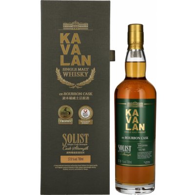 Kavalan Solist ex-Boubon Cask 57,8% 0,7 l (karton) – Hledejceny.cz