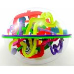 Teddies Hlavolam Bludiště ovál 3D plast 20cm Perplexus