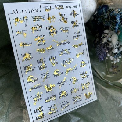 GLAMORA Vodolepka Milliart sticker - MTL005 – Hledejceny.cz