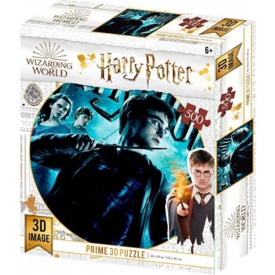 PRIME 3D Puzzle Harry Potter: Nebelvír 500 ks – Zbozi.Blesk.cz