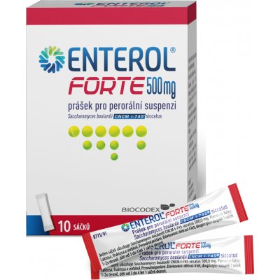 ENTEROL FORTE 500MG POR PLV SUS 10 – Hledejceny.cz