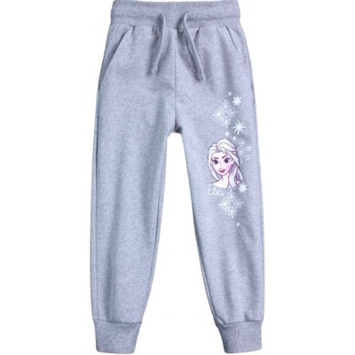 Disney dívčí tepláky Frozen Elsa šedá – Zboží Dáma
