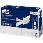 TORK Papírové ručníky Xpress Soft Multifold, bílá, skládané, 2vrstvé, H2 systém, 136 listů, TORK 120399 486149 – Zboží Mobilmania