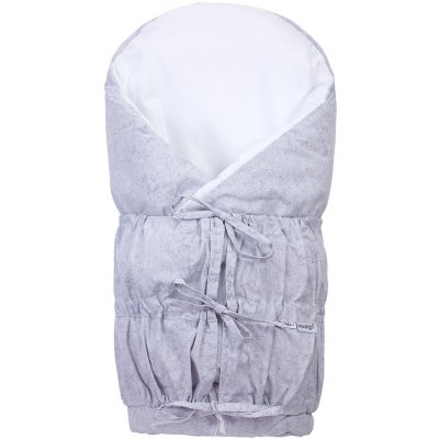 Little Angel Zavinovačka šněrovací pevná záda ANGEL Outlast šedá mramor – Zboží Mobilmania