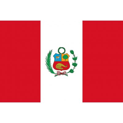 Peru vlajka - 30 x 45 cm - tunel, karabina – Hledejceny.cz