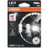 Autožárovka Osram LED W5W 2825DRP-02B RED 12V 1W W2,1x9,5d