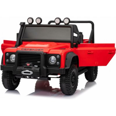 mamido Dětské elektrické autíčko Land Rover Defender 110 SVX Concept červená – Zboží Dáma