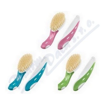 Nuk dětský kartáč + hřebínek na vlasy 256236 – Hledejceny.cz