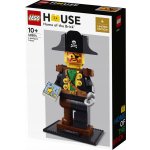LEGO® ICONS 40504 A Minifigure Tribute, Home of the Brick, kapitán Rudobrody – Hledejceny.cz