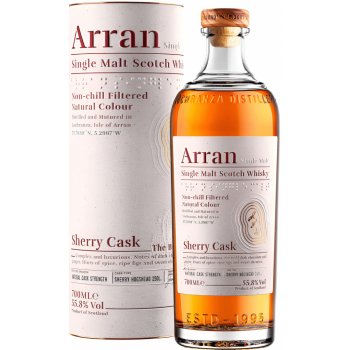 Arran Sherry Cask The Bodega 55,8% 0,7 l (darkové balení)