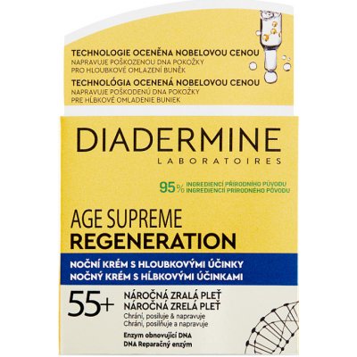 Diadermine Age Supreme Regeneration noční krém pro zralou pleť 50 ml