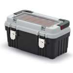 Prosperplast Kufr na nářadí Optima šedý 470x256x238 přepážky – Hledejceny.cz