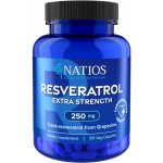 NATIOS Resveratrol, Extra Strength, 250 mg, 90 veganských kapslí – Hledejceny.cz