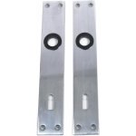 KOMAS Štíty dveřní AL 90mm klíč 2ks – Sleviste.cz