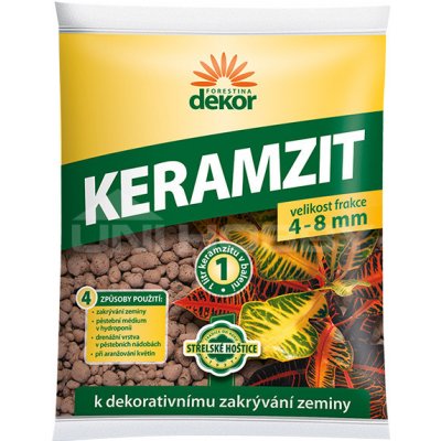 Forestina Keramzit DEKOR 4-8mm 1 l – Hledejceny.cz