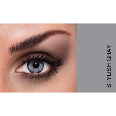 Bausch & Lomb Lacelle Tri-Kolor 2 čočky nedioptrické Stylish Grey – Zboží Dáma