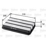 Vzduchový filtr VALEO 585301 – Hledejceny.cz