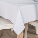 Mybesthome Ubrus voděodolný Mija bílá 90x160 cm – Hledejceny.cz