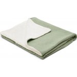 Little Dutch Deka pletená fleece Pure Sage – Sleviste.cz