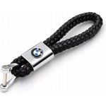 Přívěsek na klíče PLETENÝ KOŽENÝ S LOGEM BMW – Zbozi.Blesk.cz