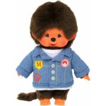 Bandai Monchhichi mončičák kluk džínová bunda 20 cm – Hledejceny.cz