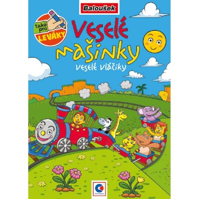 Baloušek Tisk Omalovánka A5 Veselé mašinky – Sleviste.cz